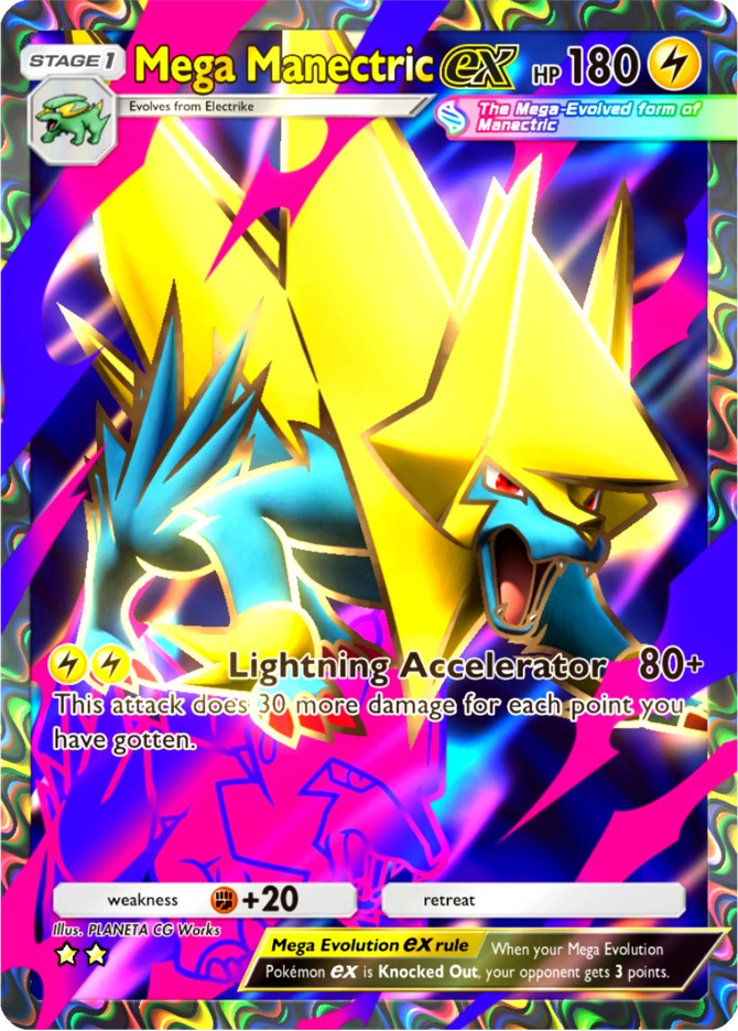 078 Mega Manectric ex – Mega Shine