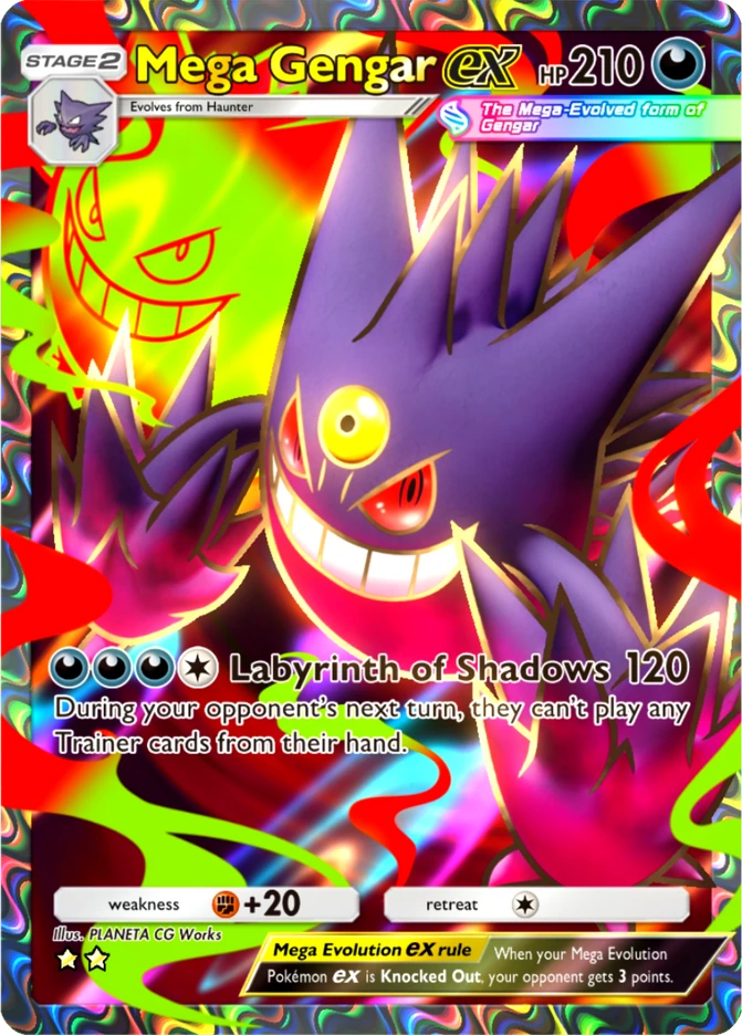079 Mega Gengar ex – Mega Shine