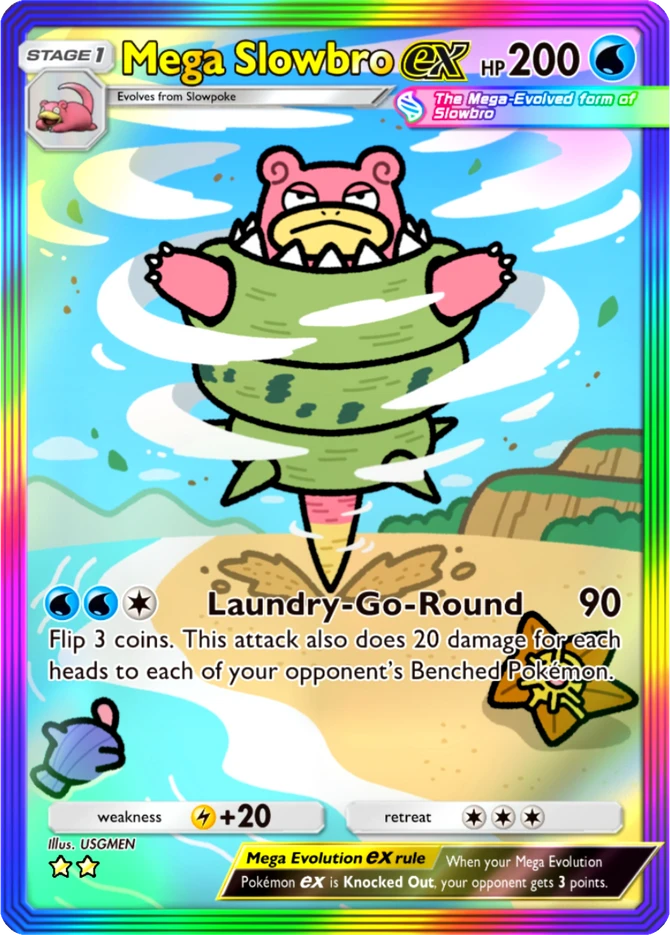 083 Mega Slowbro ex – Mega Shine
