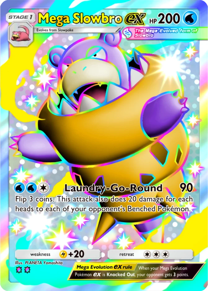 112 Mega Slowbro ex – Mega Shine