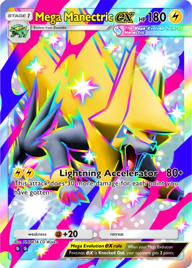 113 Mega Manectric ex – Mega Shine