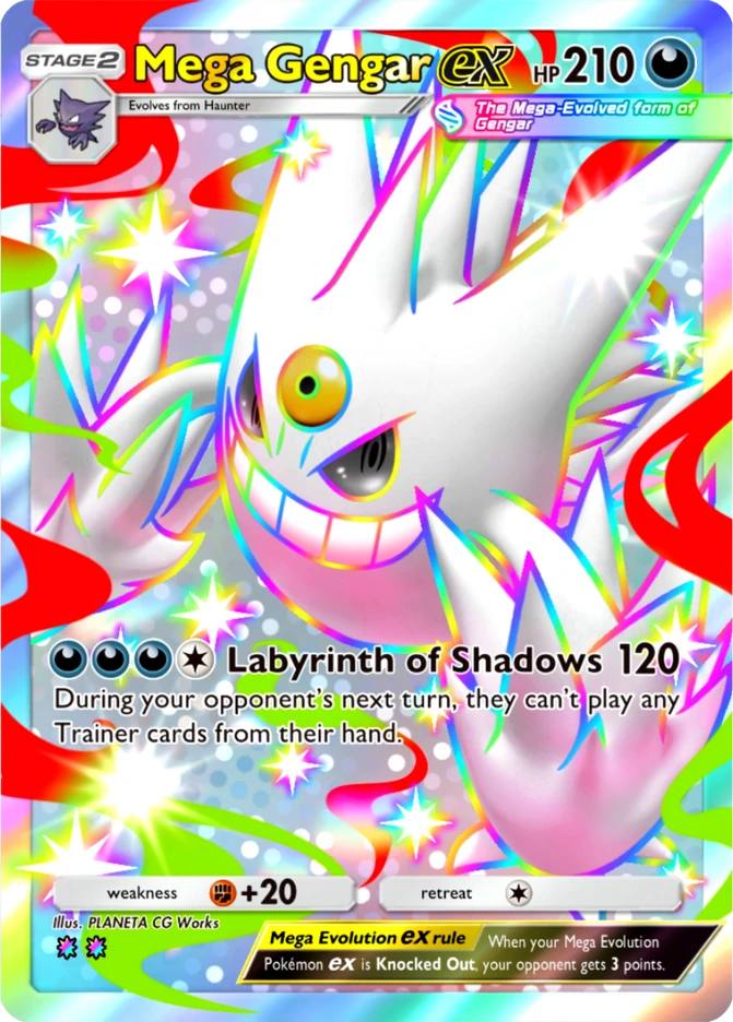 114 Mega Gengar ex – Mega Shine