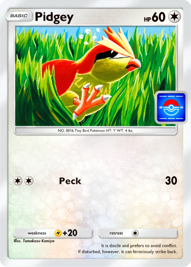 005 Pidgey – Promo-B