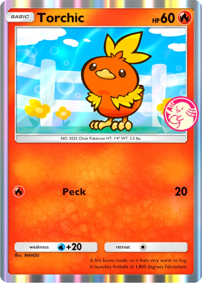 007 Torchic – Promo-B