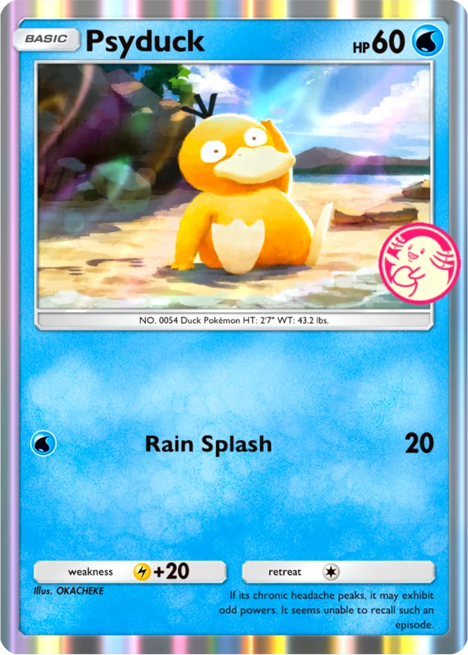 008 Psyduck – Promo-B