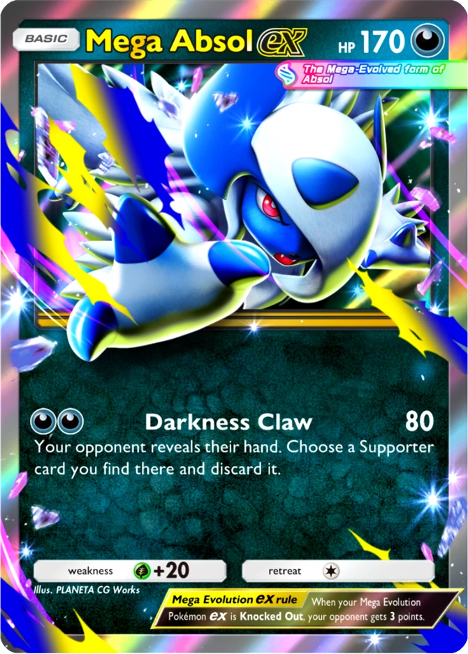 009 Mega Absol ex – Promo-B