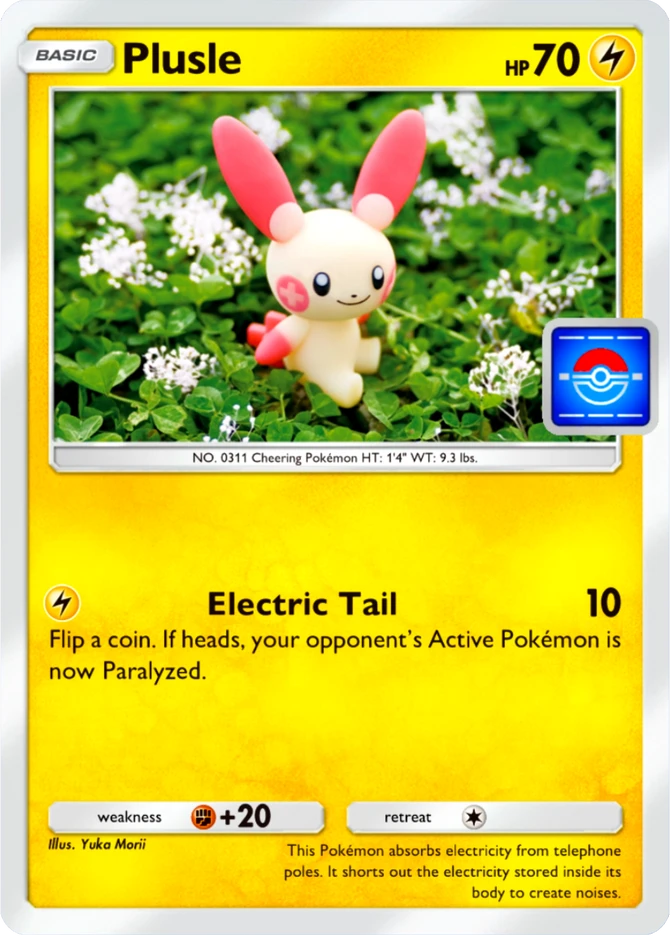 027 Plusle – Promo-B