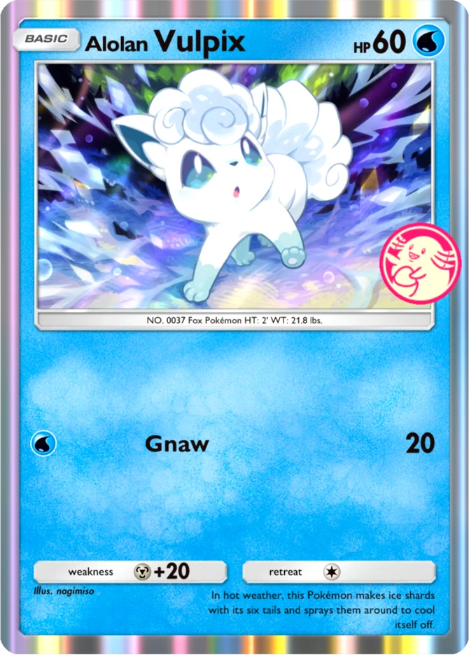 032 Alolan Vulpix – Promo-B
