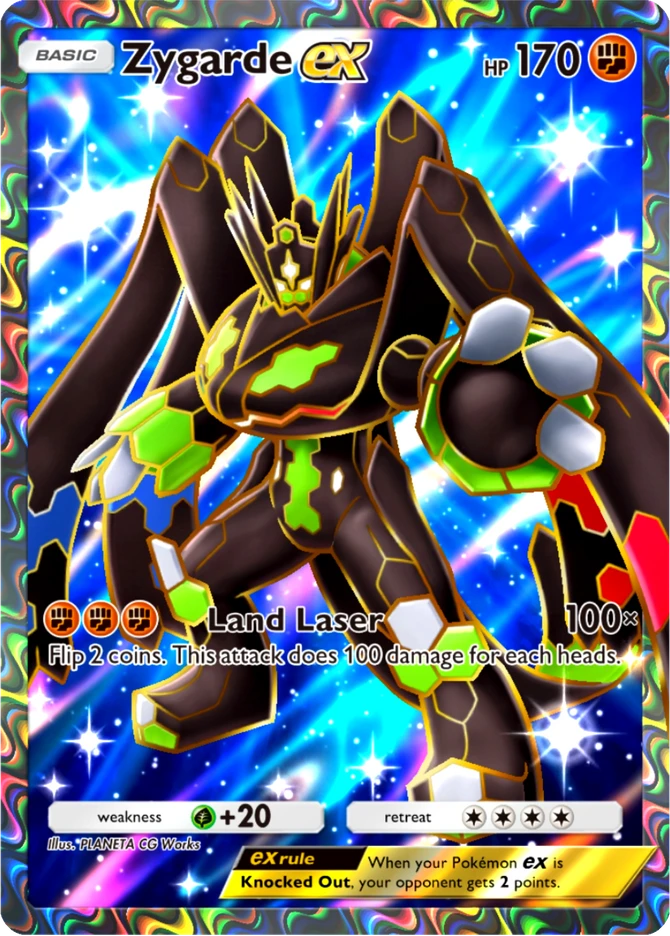 055 Zygarde ex – Promo-B