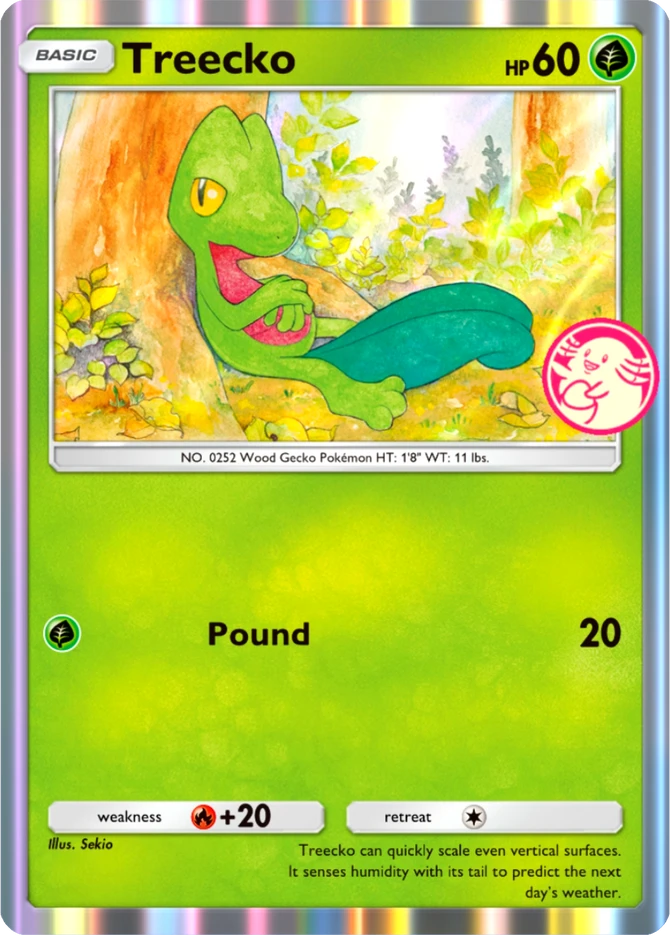 061 Treecko – Promo-B