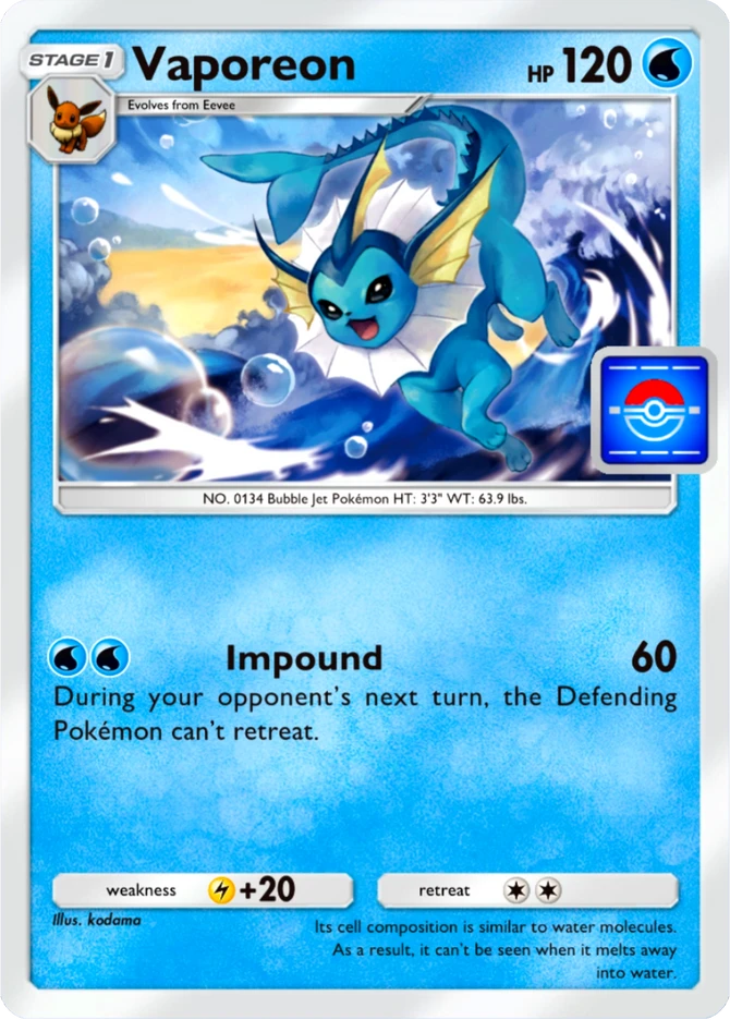 065 Vaporeon – Promo-B