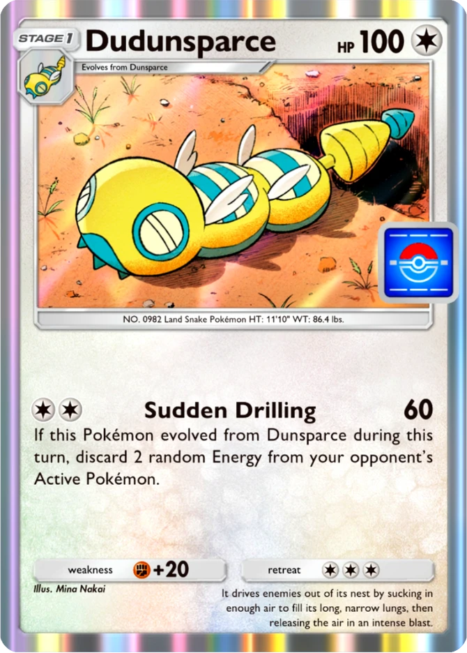068 Dudunsparce – Promo-B