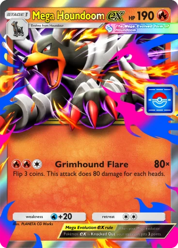 080 Mega Houndoom ex – Promo-B