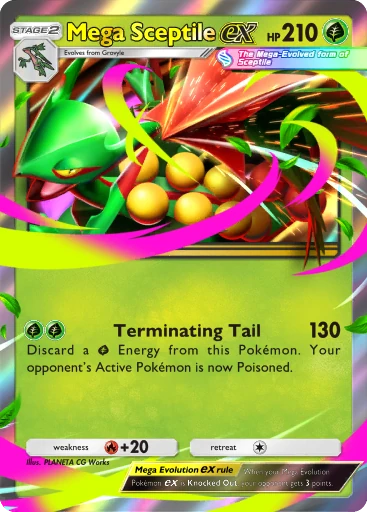 087 Mega Sceptile ex – Promo-B