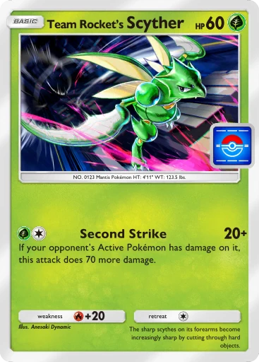 088 Team Rocket's Scyther – Promo-B