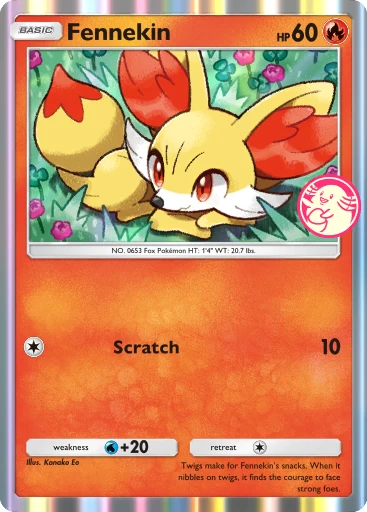 093 Fennekin – Promo-B