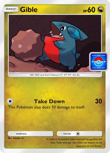097 Gible – Promo-B