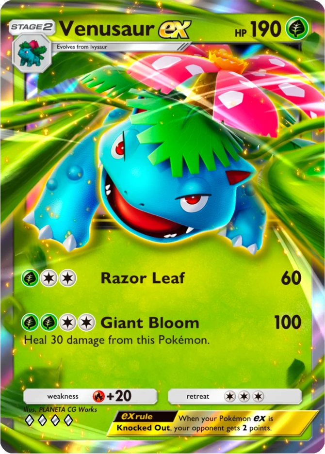 005 Venusaur ex – Deluxe Pack: ex