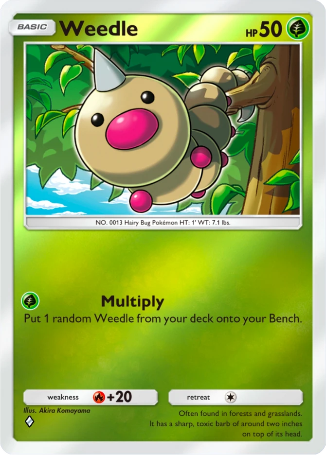 007 Weedle – Deluxe Pack: ex