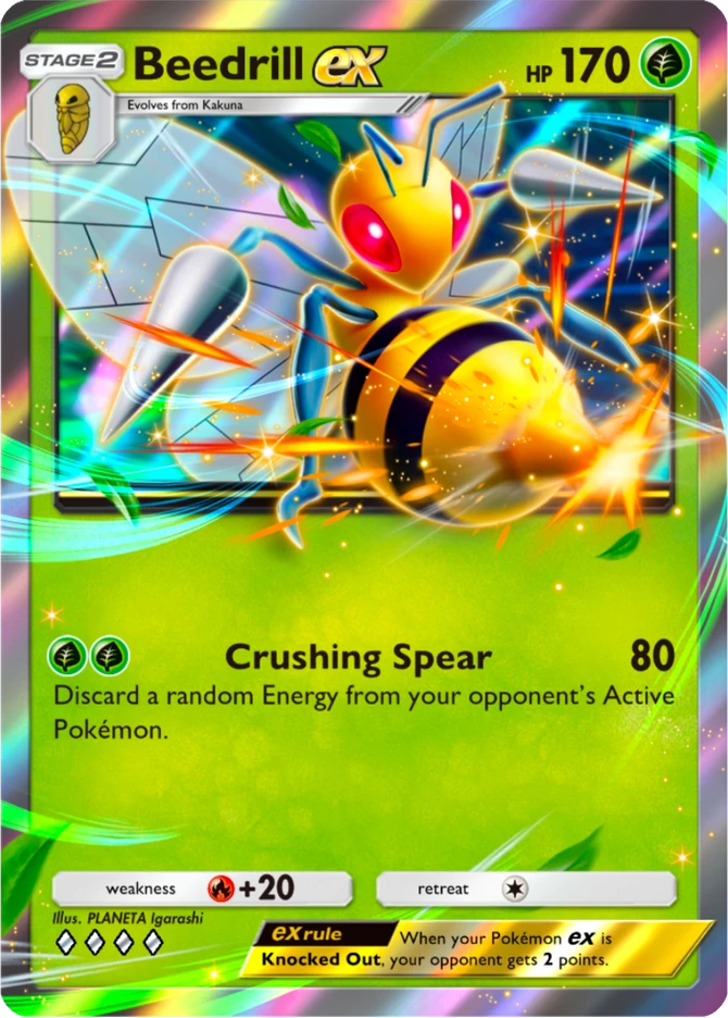 010 Beedrill ex – Deluxe Pack: ex