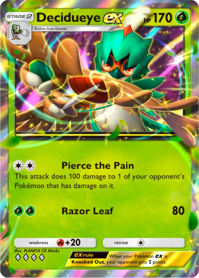 042 Decidueye ex – Deluxe Pack: ex