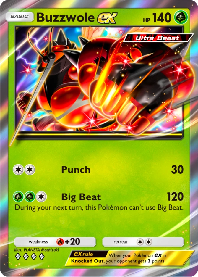 044 Buzzwole ex – Deluxe Pack: ex