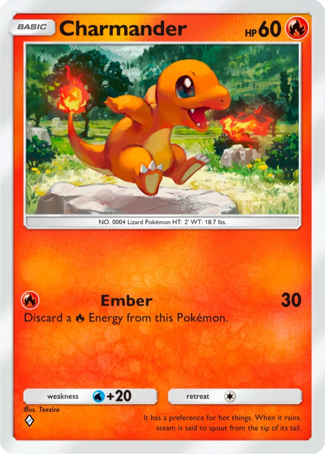 055 Charmander – Deluxe Pack: ex