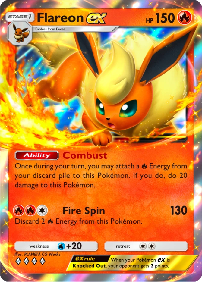066 Flareon ex – Deluxe Pack: ex