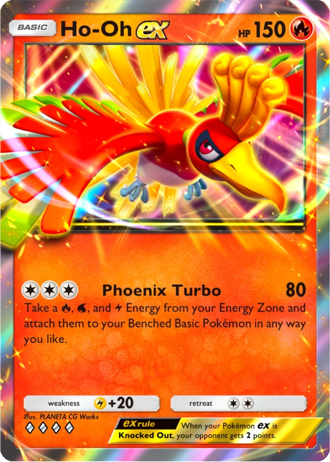 068 Ho-Oh ex – Deluxe Pack: ex