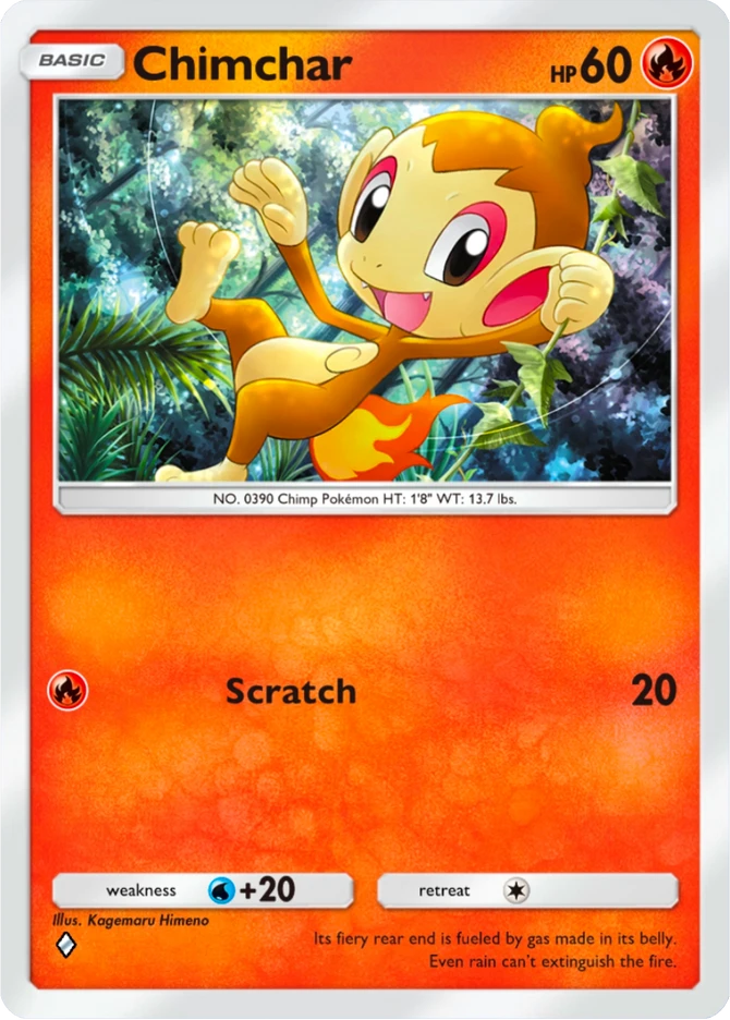 071 Chimchar – Deluxe Pack: ex