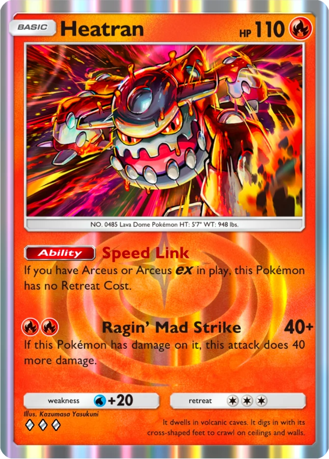 076 Heatran – Deluxe Pack: ex