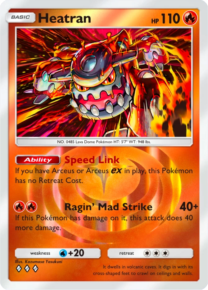 077 Heatran – Deluxe Pack: ex
