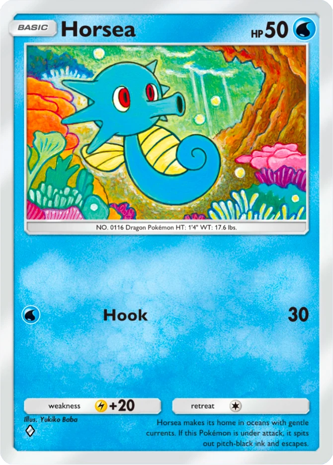 088 Horsea – Deluxe Pack: ex