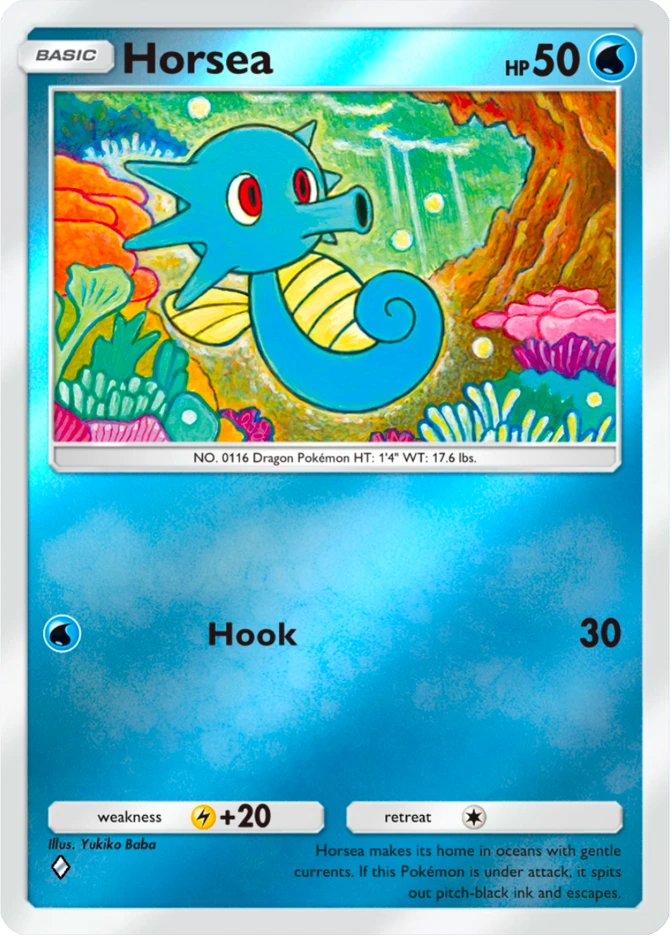 089 Horsea – Deluxe Pack: ex
