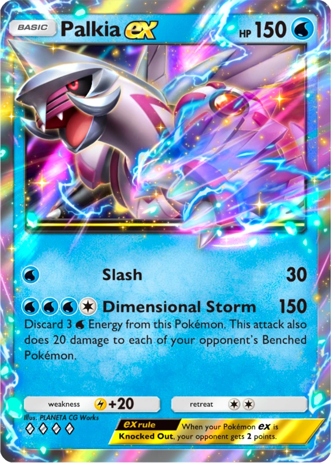 107 Palkia ex – Deluxe Pack: ex