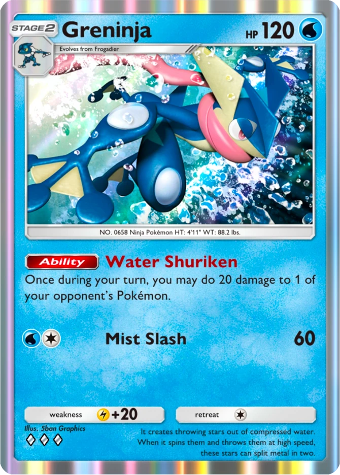 114 Greninja – Deluxe Pack: ex