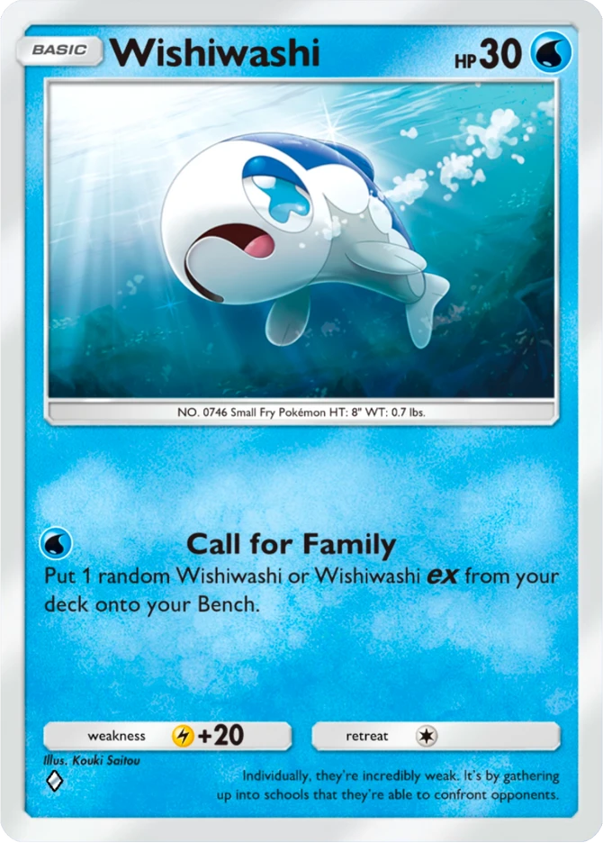 122 Wishiwashi – Deluxe Pack: ex