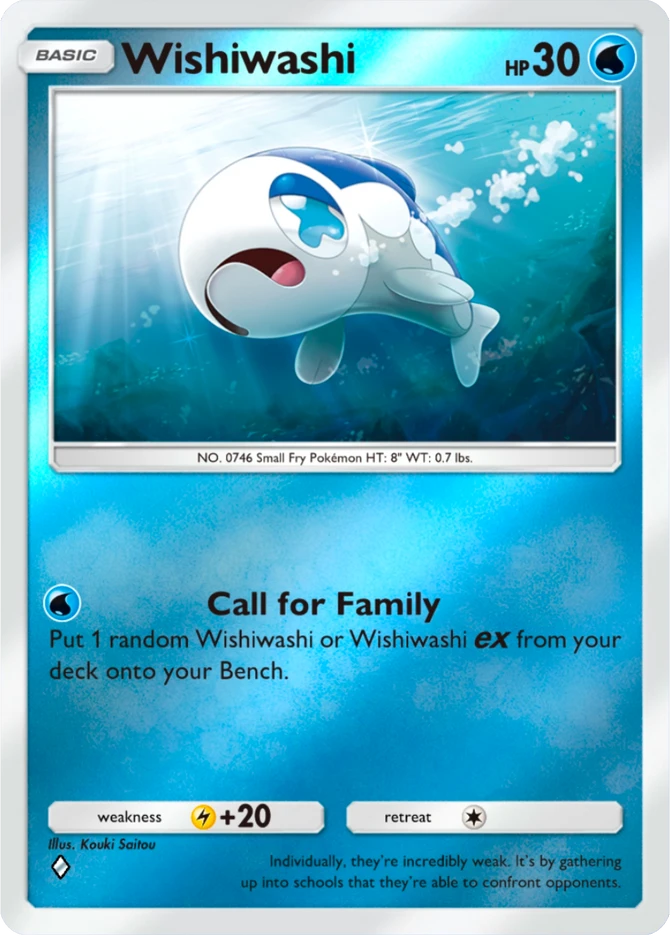 123 Wishiwashi – Deluxe Pack: ex
