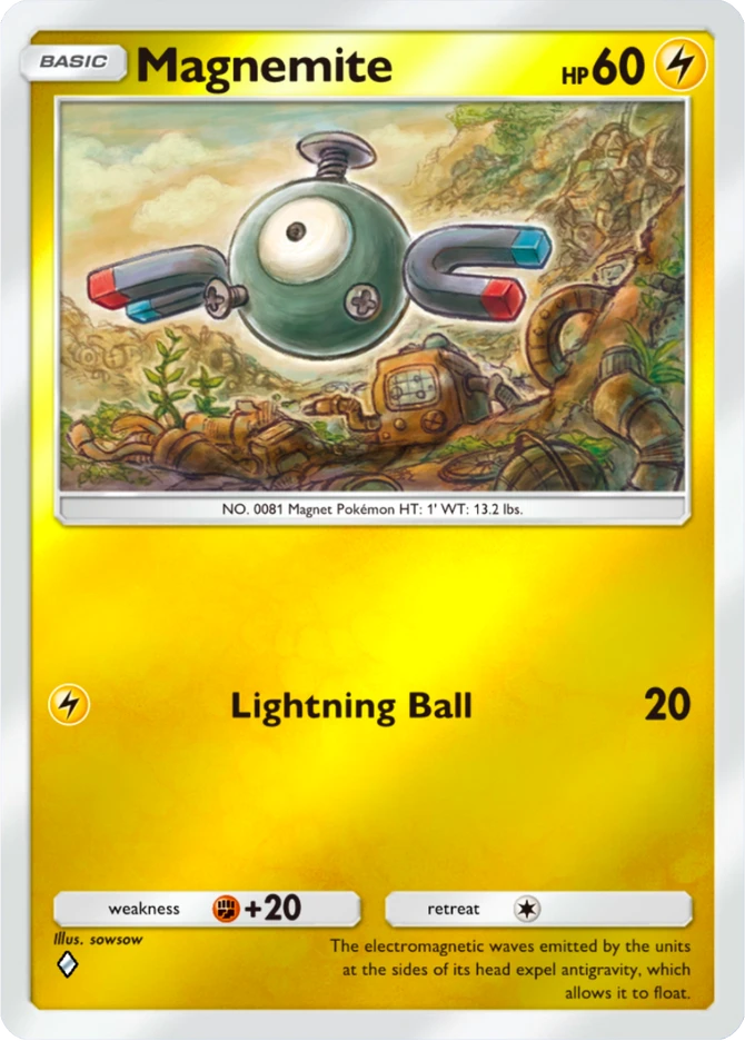 134 Magnemite – Deluxe Pack: ex