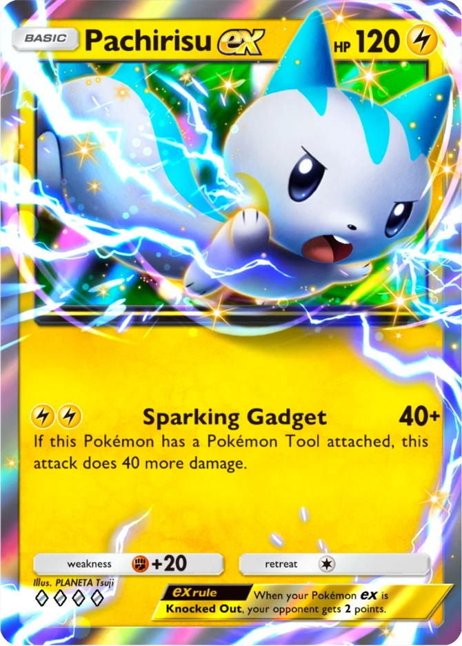145 Pachirisu ex – Deluxe Pack: ex