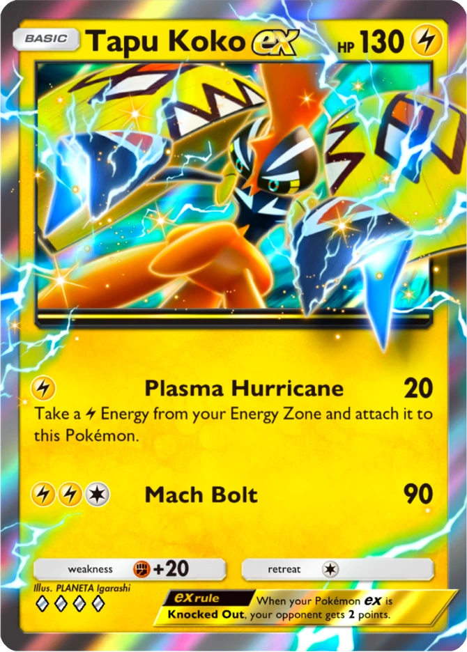 148 Tapu Koko ex – Deluxe Pack: ex