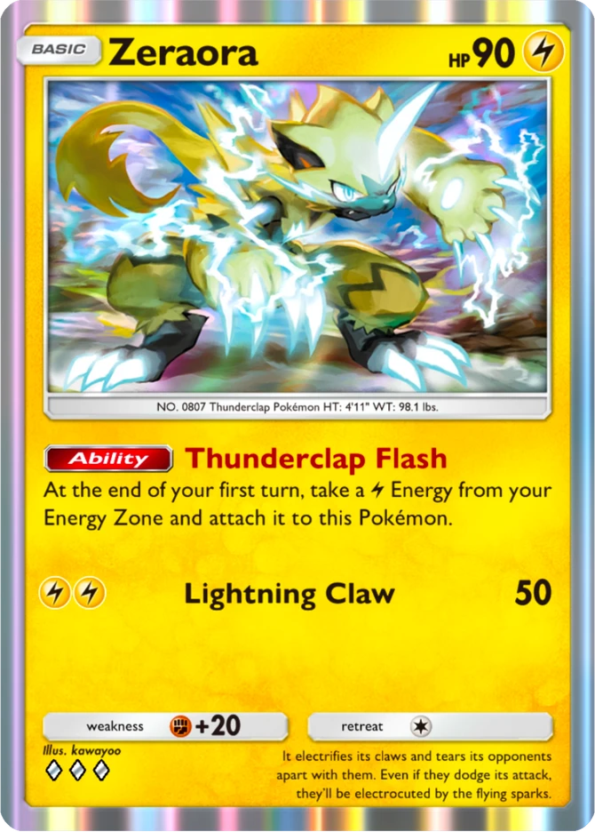 149 Zeraora – Deluxe Pack: ex