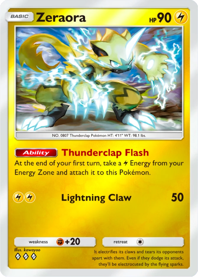 150 Zeraora – Deluxe Pack: ex