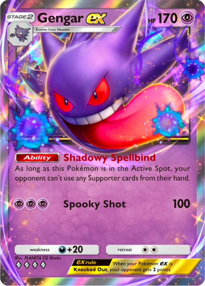 155 Gengar ex – Deluxe Pack: ex