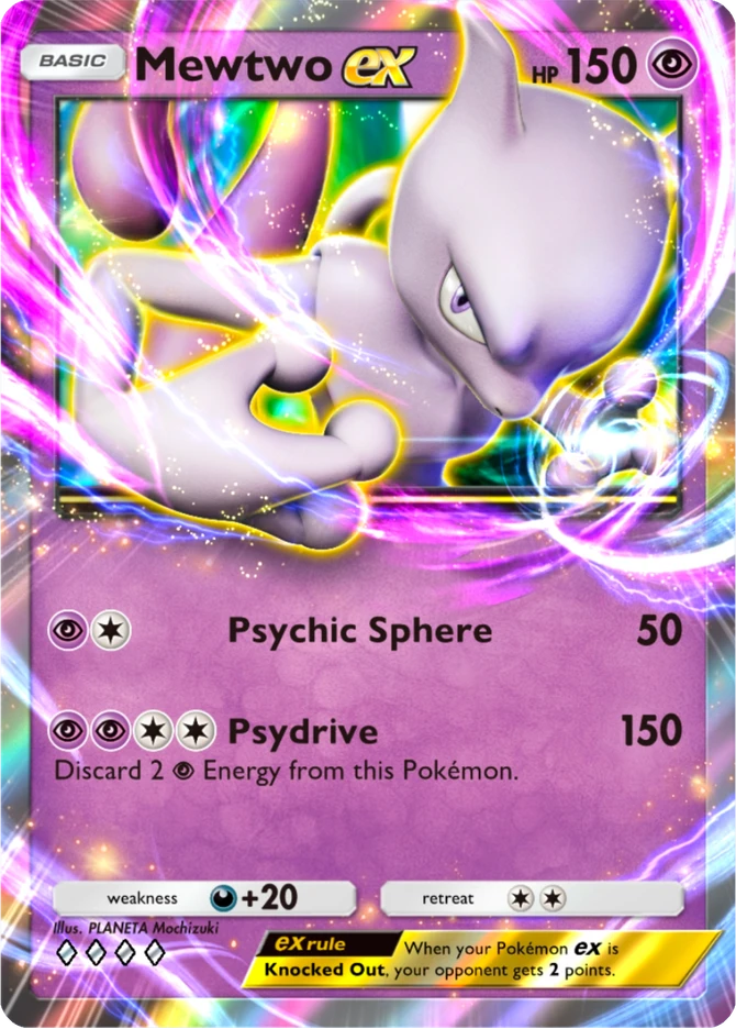 158 Mewtwo ex – Deluxe Pack: ex