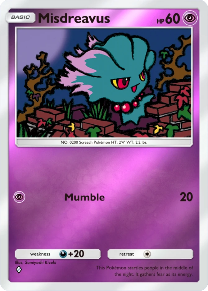 162 Misdreavus – Deluxe Pack: ex