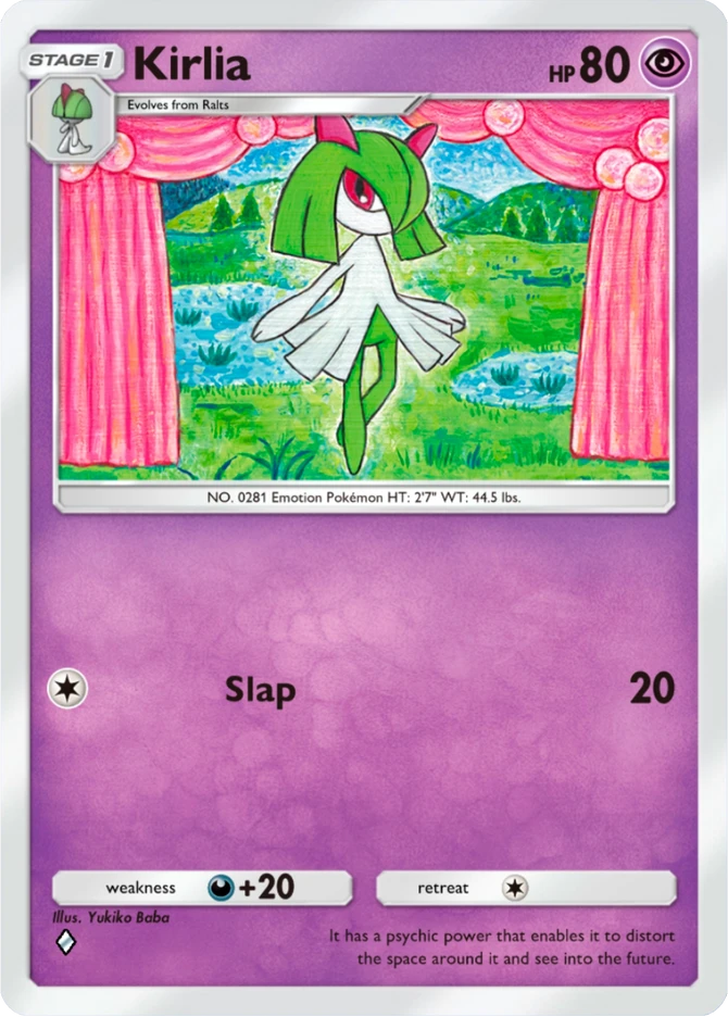 166 Kirlia – Deluxe Pack: ex