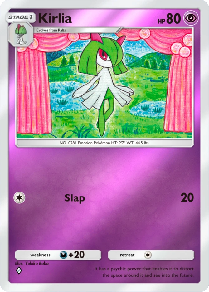 167 Kirlia – Deluxe Pack: ex