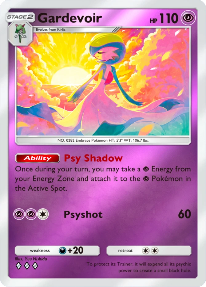 169 Gardevoir – Deluxe Pack: ex