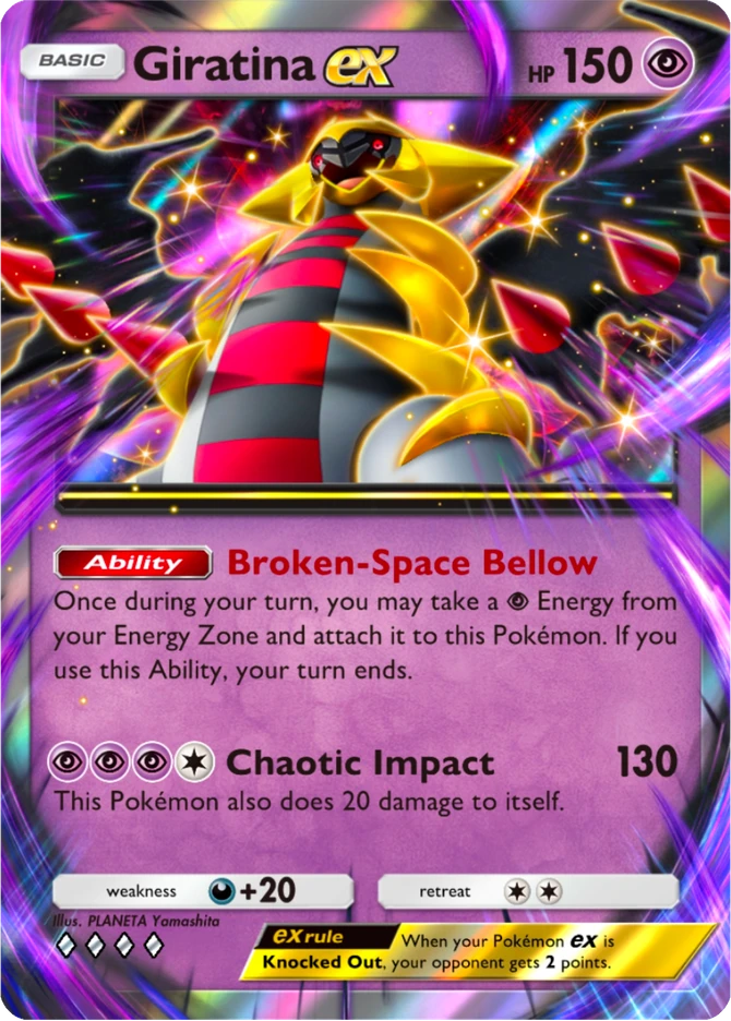 172 Giratina ex – Deluxe Pack: ex